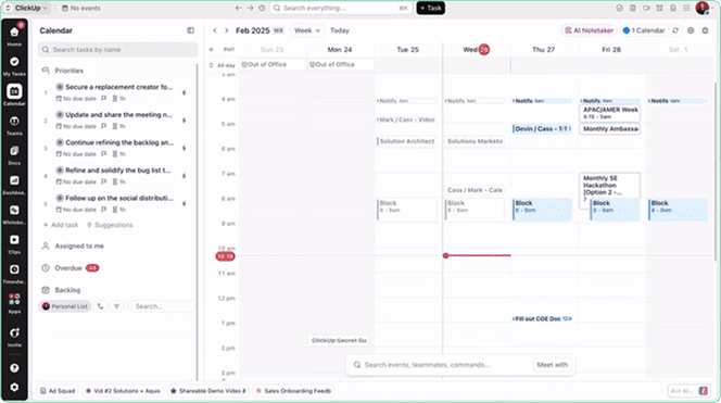 ClickUp-Calendar