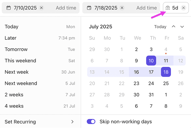 click-up-calender