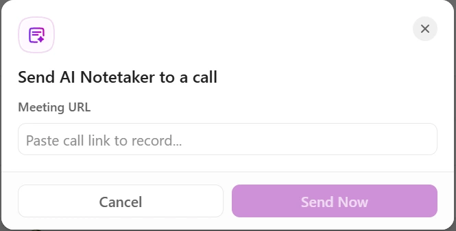 Notetaker finder ClickUp 4.02