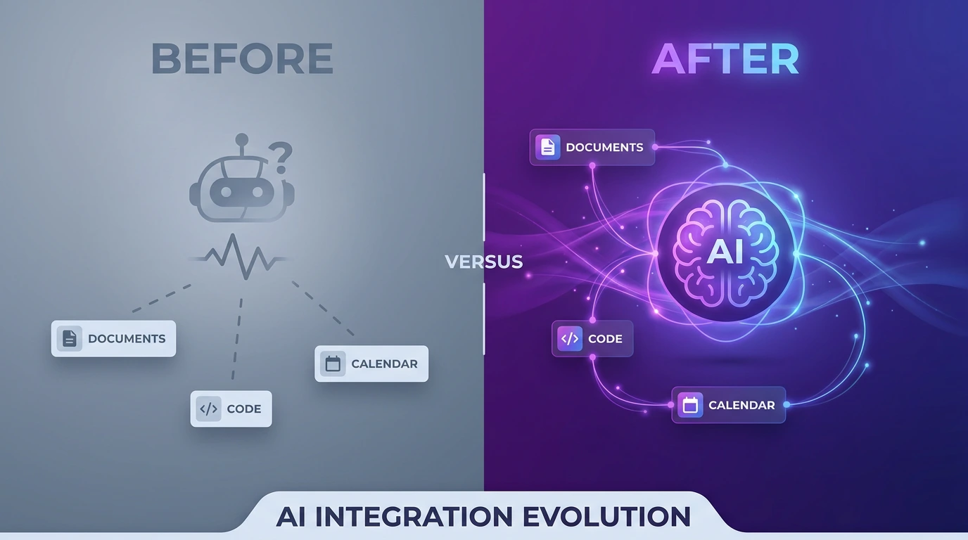 ClickUp brain 2.0 AI Integration before and after